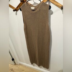 OPEN EDIT KNIT BEACH COVER UP DRESS